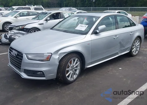 2014 Audi A4 2.0T Premium из США, поврежденный, VIN WAUFFAFL2EN036330